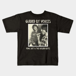 Guided By Voices Vintage 1983 // King Shit & The Golden Boys Original Fan Design Artwork Kids T-Shirt